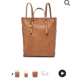 Camilla convertible backpack (fossil) NWT